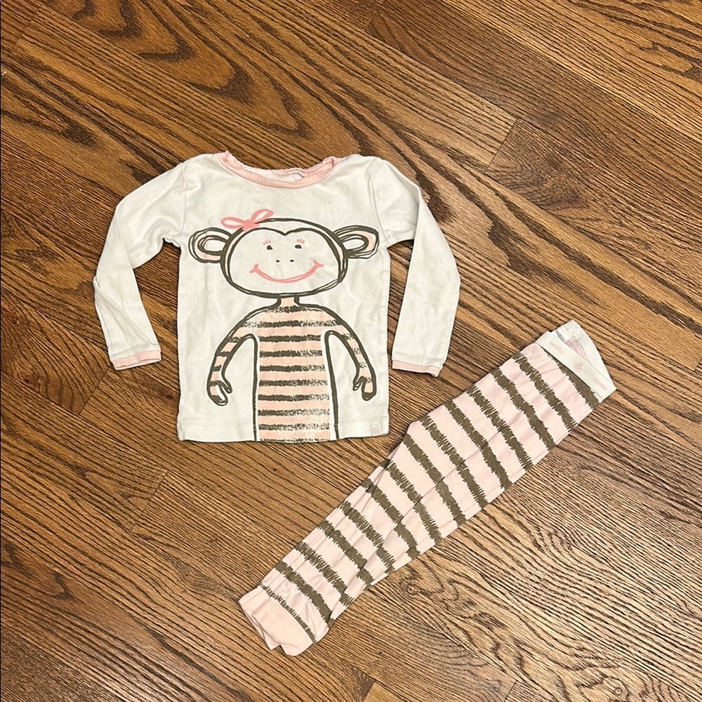 GUC Gap Toddler Girl Pajamas; Size 2T